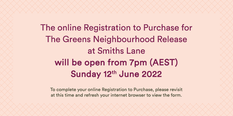 Smiths Lane RTP opens Sunday 15th May 2022